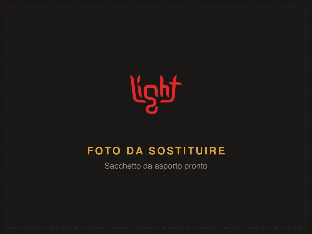Smash burger da asporto del Bar Bistrot Light