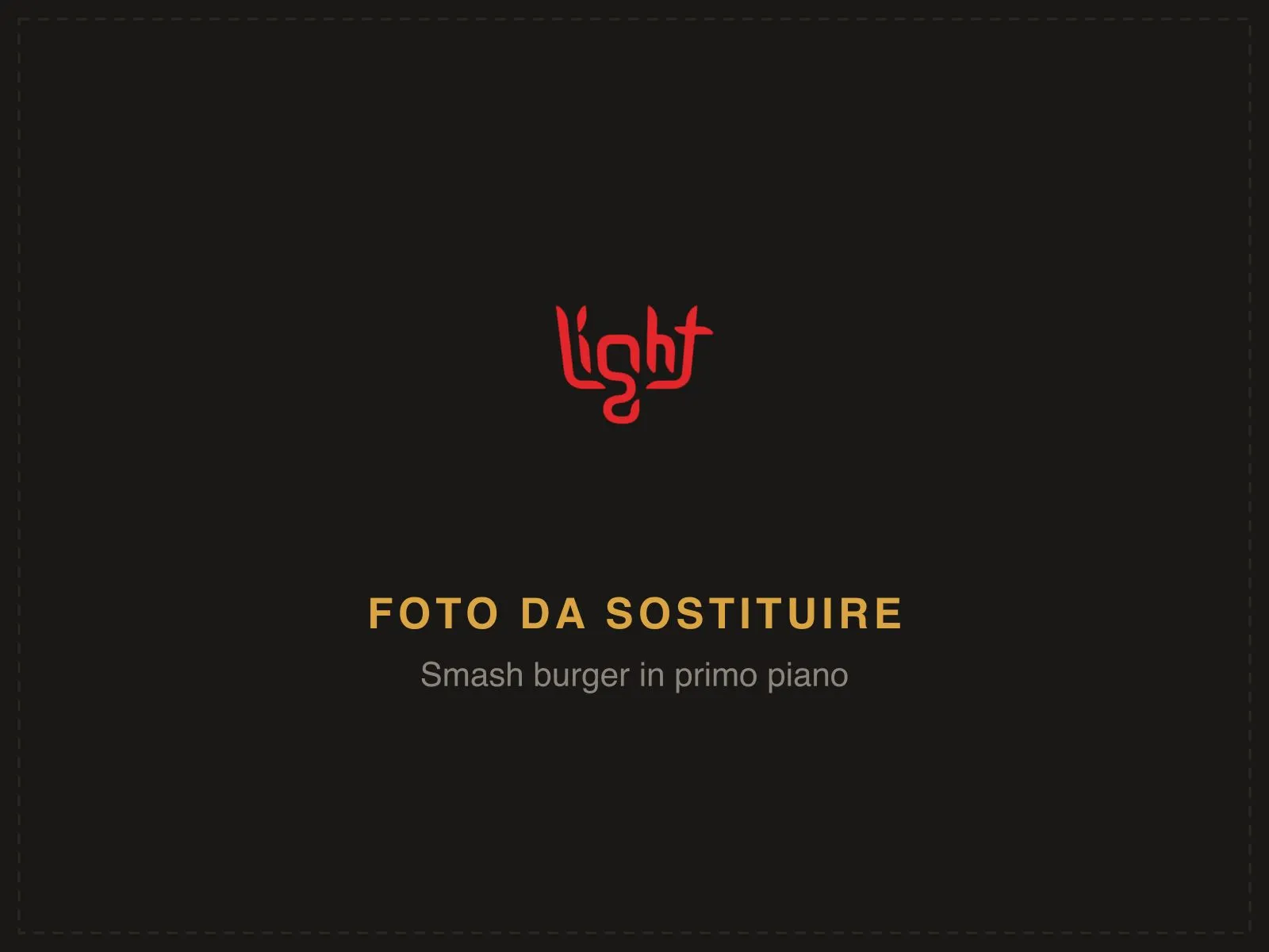 Smash burger del Bar Bistrot Light di Marcon