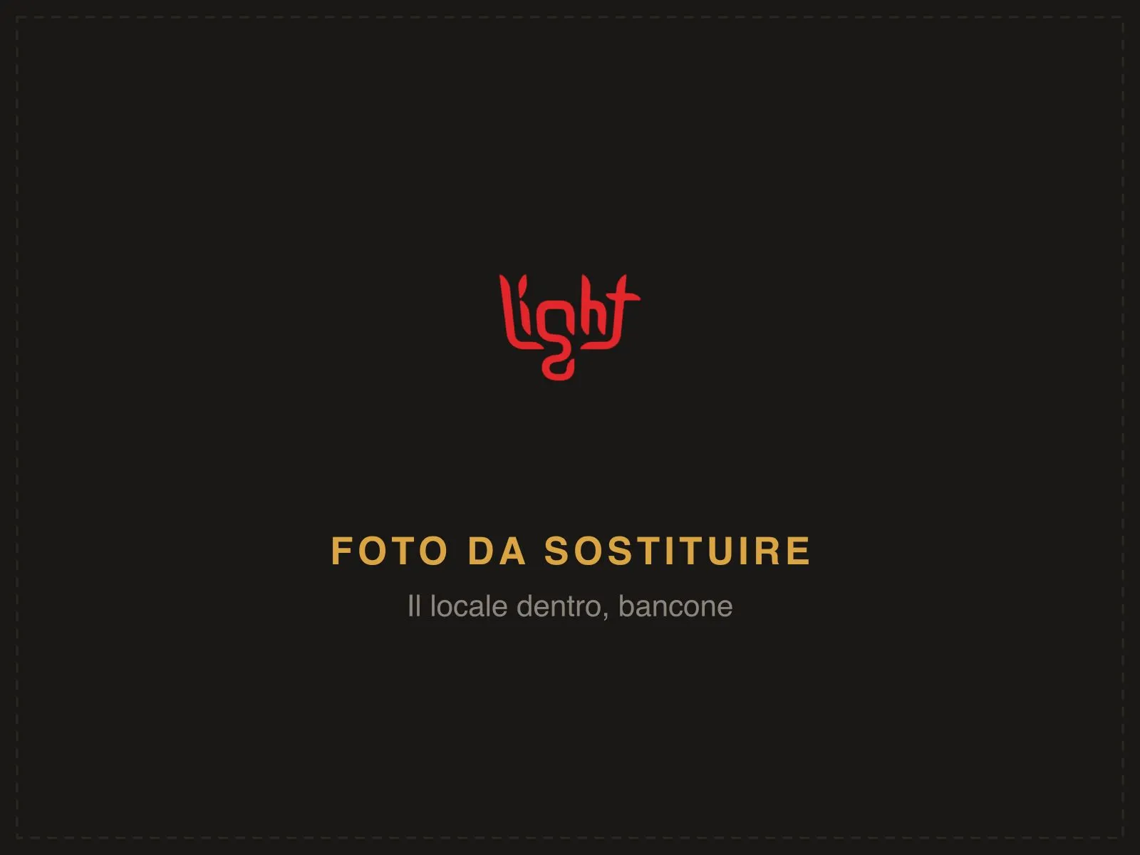 Il bancone del Bar Bistrot Light a Marcon