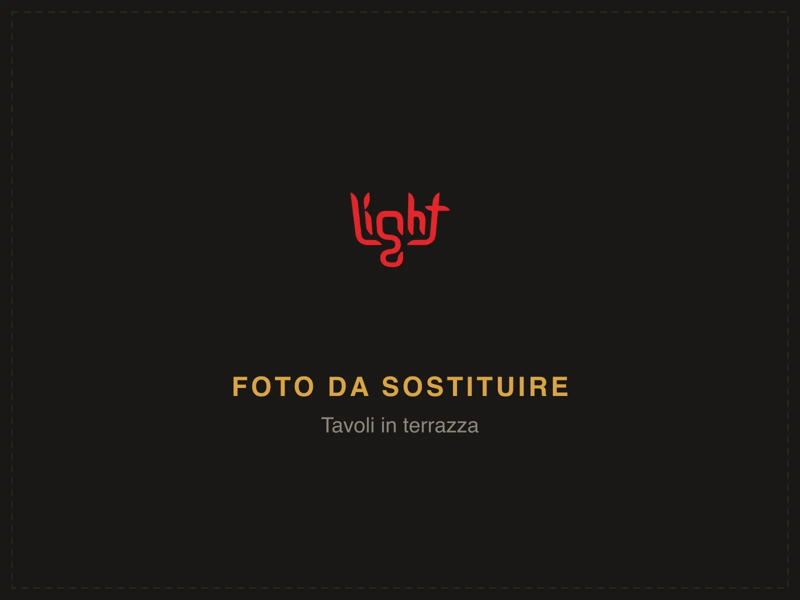 Tavoli in terrazza al Bar Bistrot Light di Marcon
